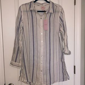 St. Tropez linen tunic